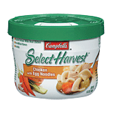 Campbell's&nbsp;Select&nbsp;chicken with egg noodles soup made with only roasted white meat Full-Size Picture